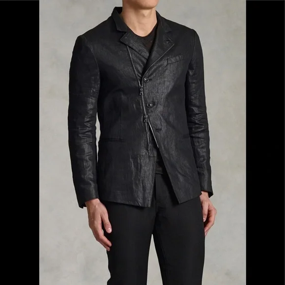 John Varvatos Collection Slim Fit Convertible Lapel Jacket size EU 54 USA 44
